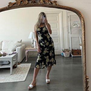 vintage smock dress